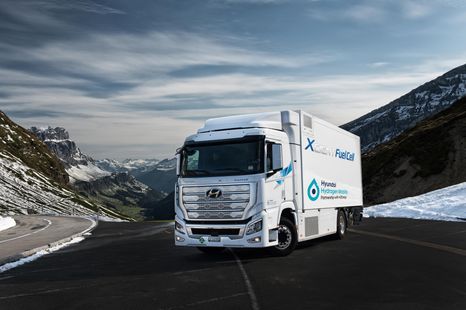 Hyundai's hydrogen fuel-cell trucks in Australia as soon as 2025