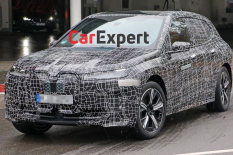 2021 BMW iNext spied ahead of November 11 reveal
