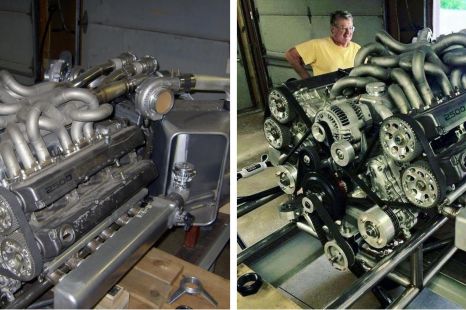 Toyota 4JZ? Mad man builds a twin-turbo V12 from two Toyota Supra motors!
