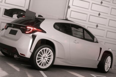 Toyota GR Yaris AP4 rally car unveiled