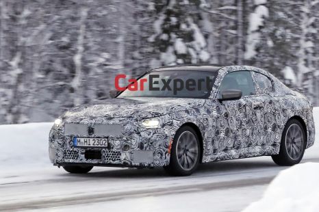 2022 BMW 2 Series Coupe spied