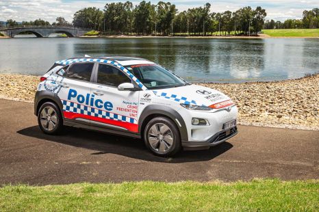 2021 Hyundai Kona Electric joins NSW Police