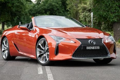 2021 Lexus LC500 Convertible review