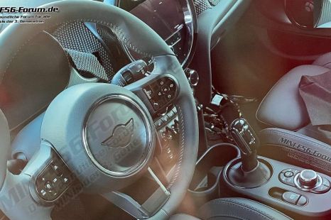 2021 Mini Hatch facelift spied