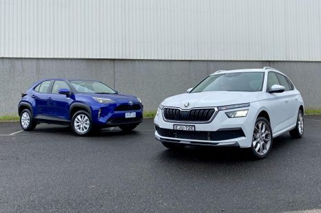 2021 Skoda Kamiq v Toyota Yaris Cross comparison