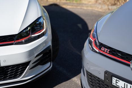 Volkswagen Golf GTI v Volkswagen Golf GTI TCR comparison
