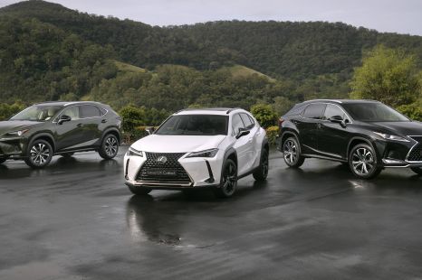Lexus UX, NX and RX Crafted Edition prices