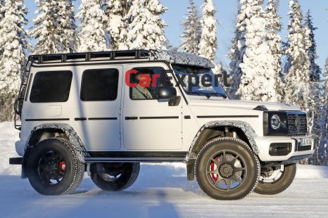 2021 Mercedes-Benz G-Class 4×4² spied