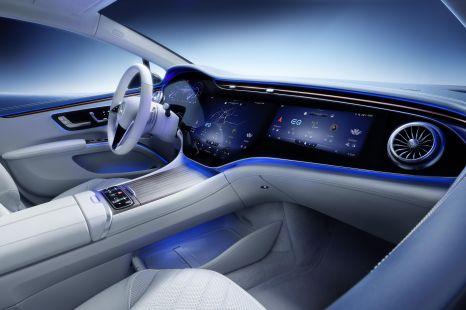 2021 Mercedes-Benz EQS interior revealed