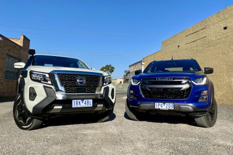 2021 Isuzu D-Max X-Terrain v Nissan Navara ST-X comparison