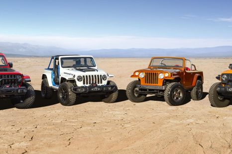 Jeep Wrangler Magneto EV concept revealed with manual transmission
