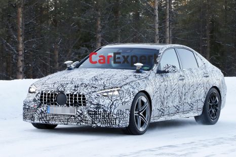 2022 Mercedes-AMG C63 spied