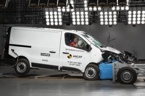 2021 Mitsubishi Express slammed with zero-star ANCAP score