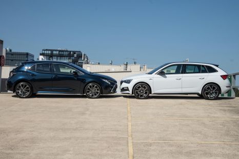 2021 Skoda Scala Monte Carlo v Toyota Corolla ZR comparison