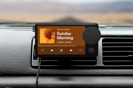 Spotify launches in-car touchscreen music player