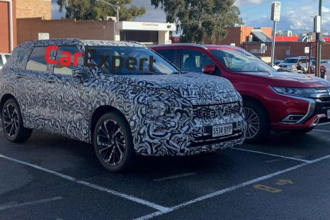 2022 Mitsubishi Outlander spied testing in Australia