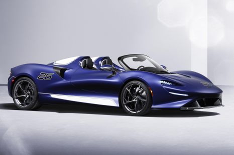 McLaren Elva with windscreen revealed, production cut again