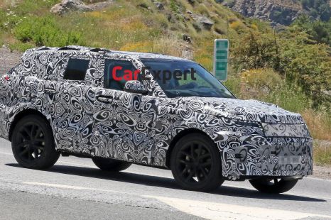 2023 Range Rover Sport spied