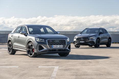 2021 Audi SQ2 v Mercedes-AMG GLA35 comparison