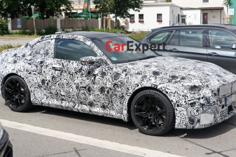 2022 BMW M2 spied testing