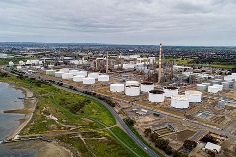 Fuel crisis heats up as one of Australia's two oil refineries catches fire