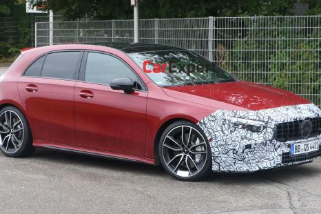 2022 Mercedes-AMG A35 spied