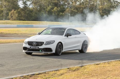 Mercedes-Benz says it'll build V8s for at least a decade, but has no plans for a new AMG C63 V8