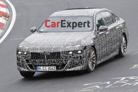 2023 BMW 7 Series spied