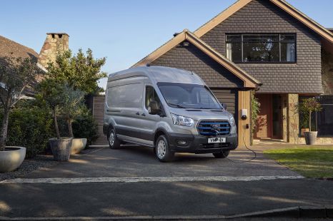 2022 Ford e-Transit electric van arriving mid-2022