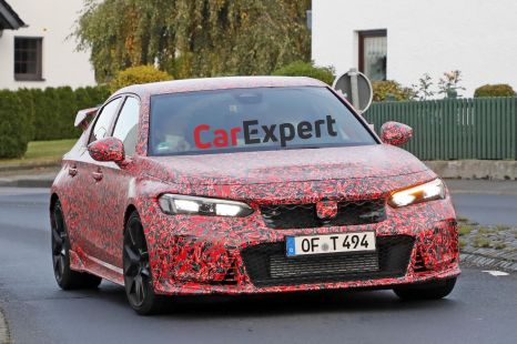2022 Honda Civic Type R spied