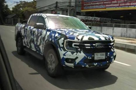 2022 Ford Ranger spied