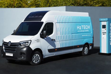 2022 Renault Master Van H2-Tech hydrogen fuel-cell van revealed