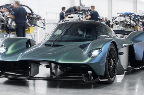 2022 Aston Martin Valkyrie first customer model produced