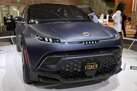 2023 Fisker Ocean electric SUV revealed