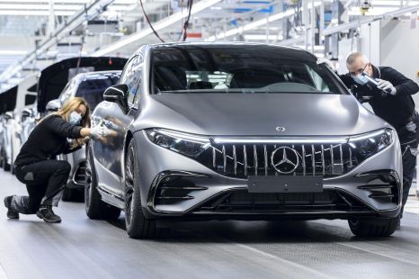 2022 Mercedes-AMG EQS 53 production starts