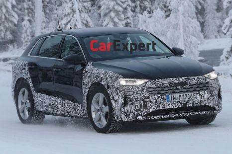 2023 Audi e-tron spied