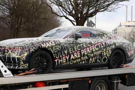 2023 Rolls-Royce Spectre spied