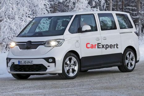 2023 Volkswagen ID. Buzz spied testing