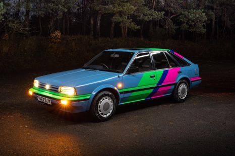 Nissan UK celebrates 35 years with electric Bluebird restomod