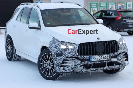 2023 Mercedes-AMG GLE53 facelift spied