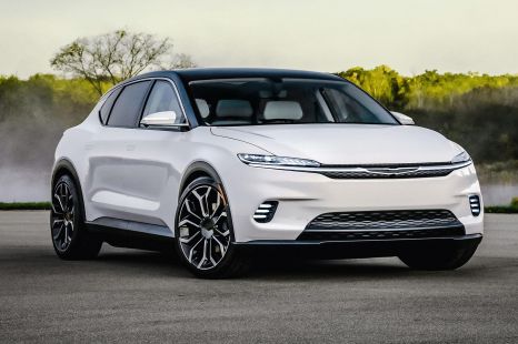 Chrysler reveals Airflow concept, plans to be EV only by 2028