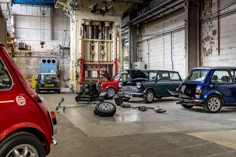 BMW is electrifying classic Minis in Oxford