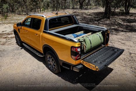 2022 Ford Ranger's clever tub details