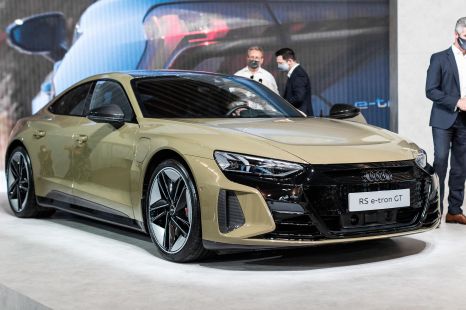 Audi RS e-tron GT priced from $249,700, here in September