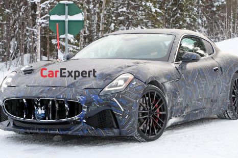 2022 Maserati GranTurismo spied with less camouflage
