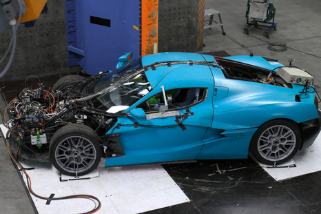 Rimac Nevera completes crash test program