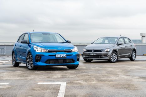 2022 Kia Rio GT-Line v Volkswagen Polo 85TSI Comfortline comparison