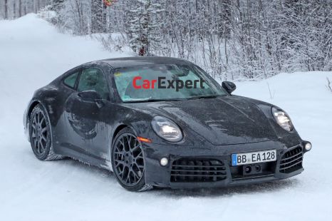 2023 Porsche 911 facelift spied