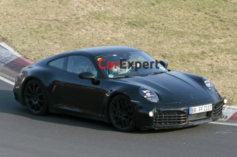 2023 Porsche 911 facelift spied