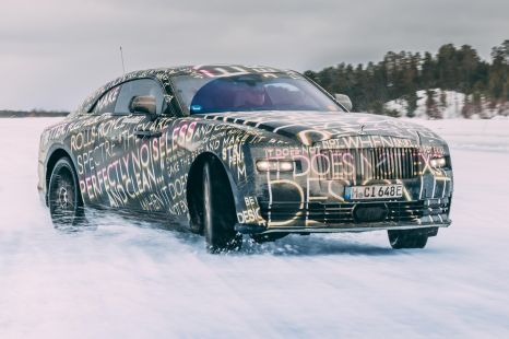 2023 Rolls-Royce Spectre completes winter testing